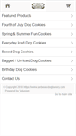 Mobile Screenshot of gerbeauxdogbakery.com